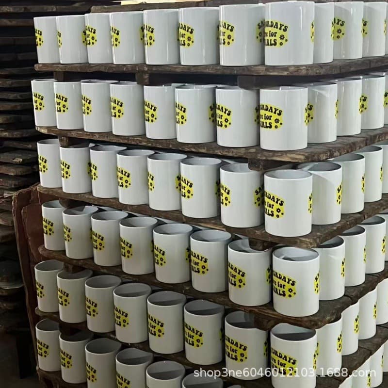 11oz Sublimation Blank Coated Mug, EU/US AA Grade Sublimation Mug, Heat Transfer Mug