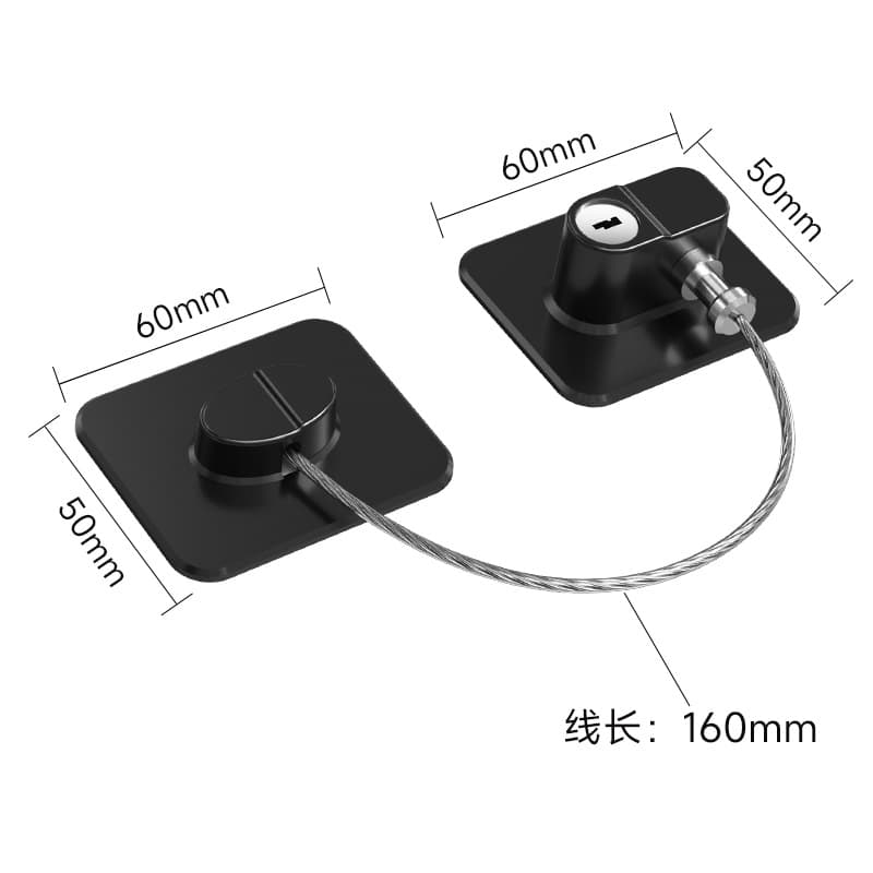 Multifunctional Child Safety Lock Window Restrictor Baby Proof Drawer Lock Fridge Lock Window Child Lock for Cross-Border