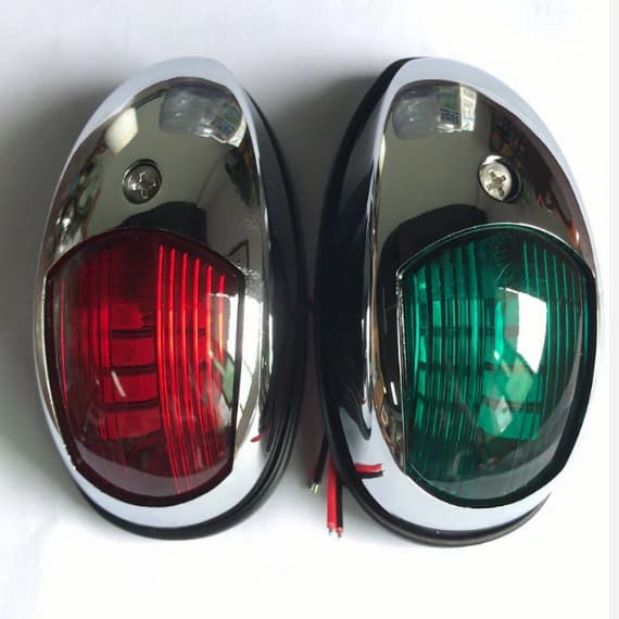 Hot Selling Marine Yacht 12V LED Navigation Light Stainless Steel 12V LED Yacht Signal Light