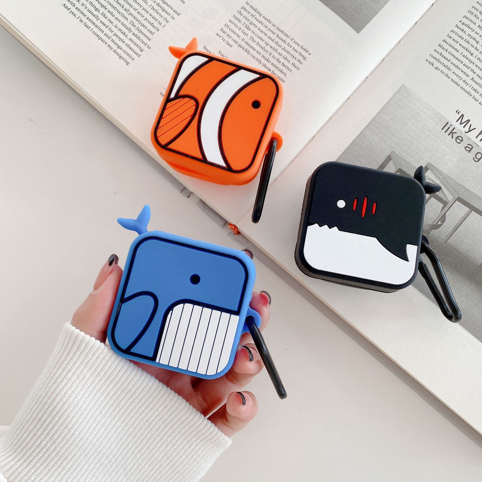 For Samsung Galaxy Buds 2 Pro Wireless Bluetooth Headset Protective Cover Silicone Whale