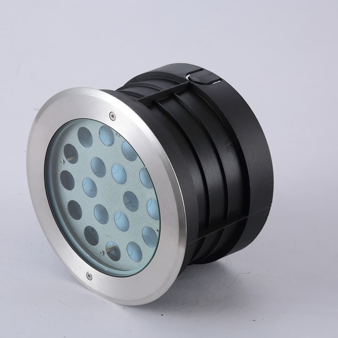 Factory Direct LED Embedded In-Ground Light Housing Kit, 304 Stainless Steel Cover, Engineering Waterproof IP67