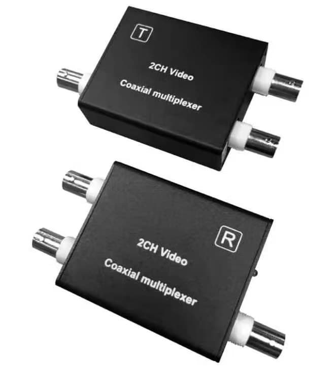 2-channel video multiplexer, compositer, video overlay device