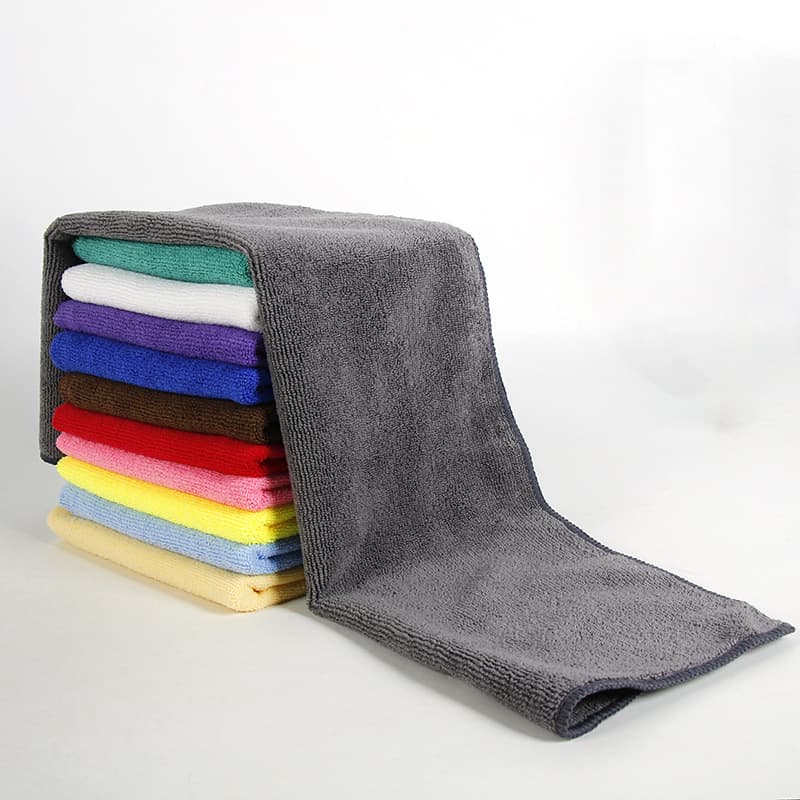 Microfiber Polyester Car Wash Towel, Thickened Absorbent for Detailing and Waxing