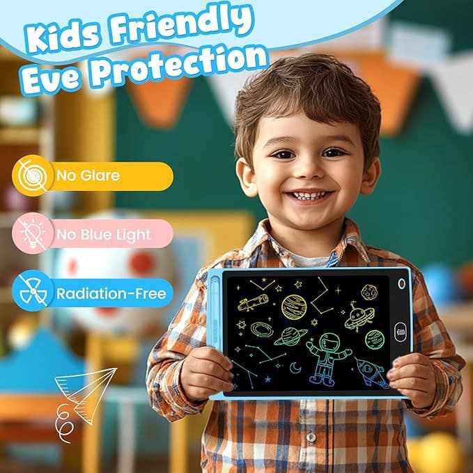 Cross-border LCD Writing Tablet 8.5/10/12 Inch Kids Doodle Drawing Board One-Key Erase Reusable Electronic Writing Pad
