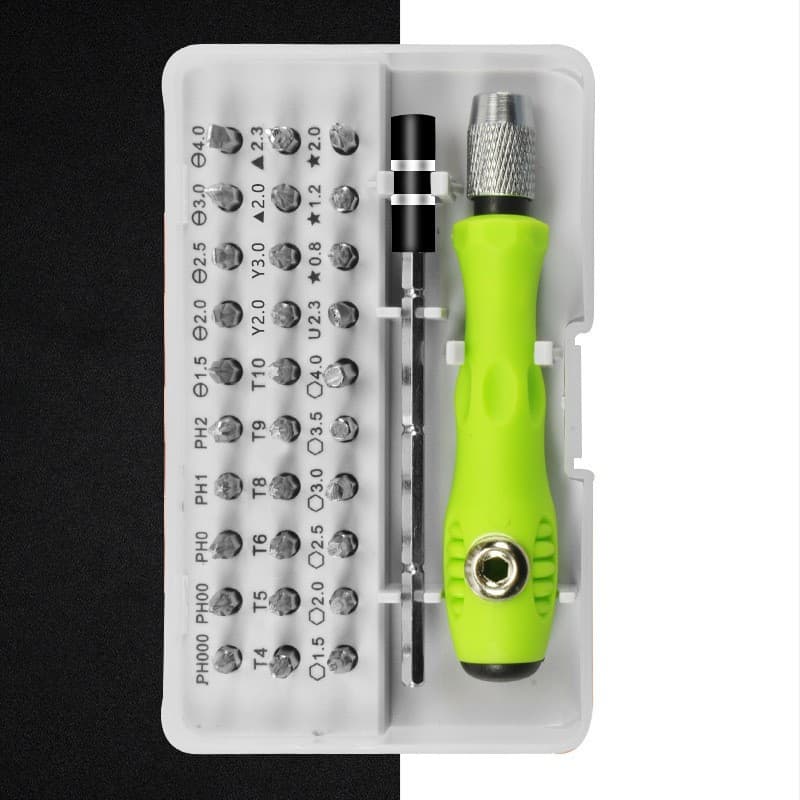 32-in-1 Screwdriver Set Laptop Disassembly Tool Set Phone Disassembly Tool Phillips Flathead Bits