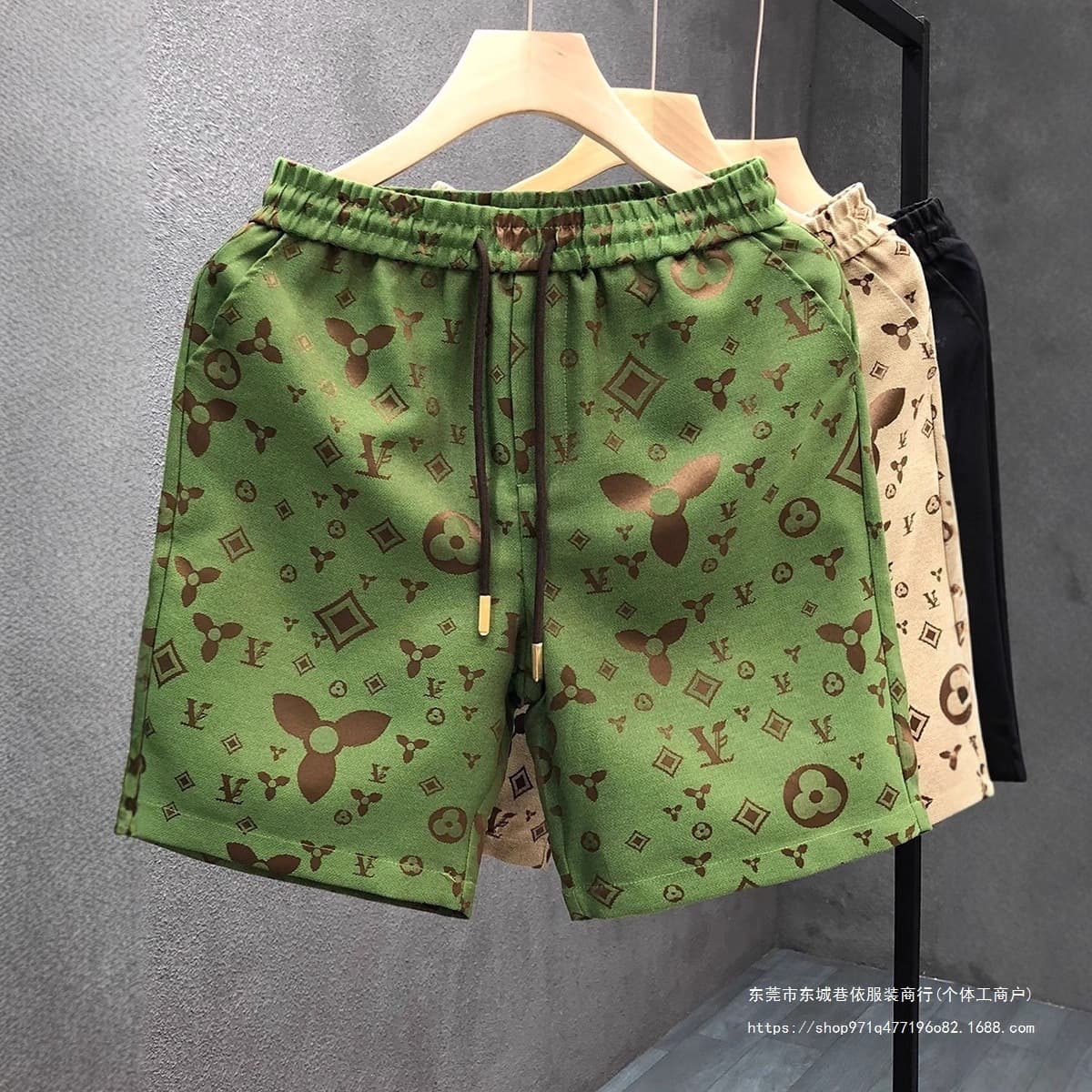 Five-Point Shorts Youthful Versatile Summer New Beach Shorts Men's Casual Running Sports Shorts Men's Straight Leg Pants