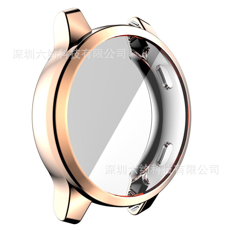 Compatible with Garmin Venu 2 / 2s Full Coverage TPU Plated Protective Case for vivoactive 4 / 4s