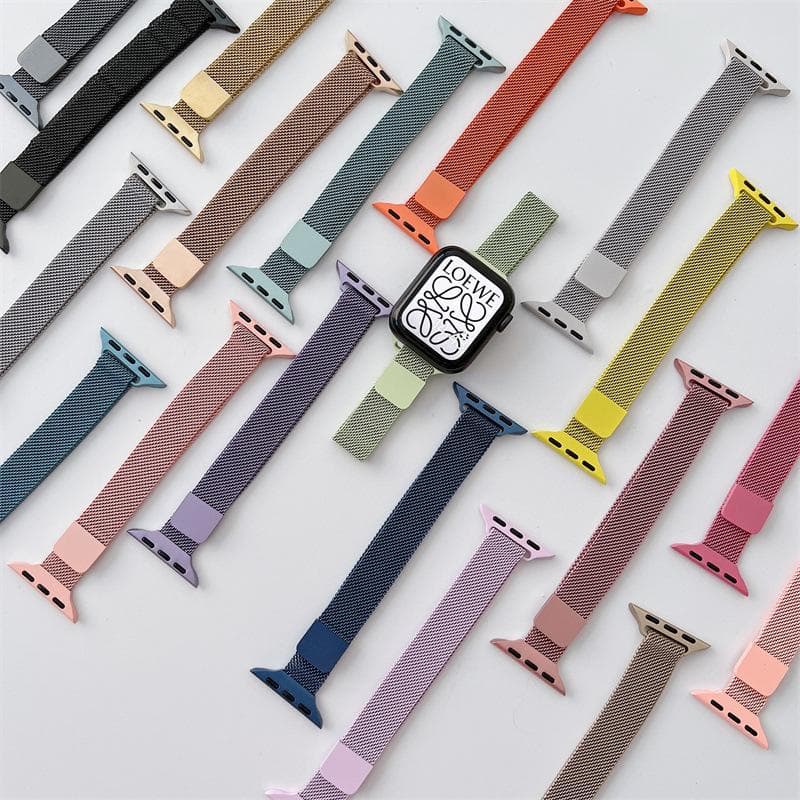 Premium Milanese Loop Compatible with Apple Watch 11 Band for Apple Watch S10 SE