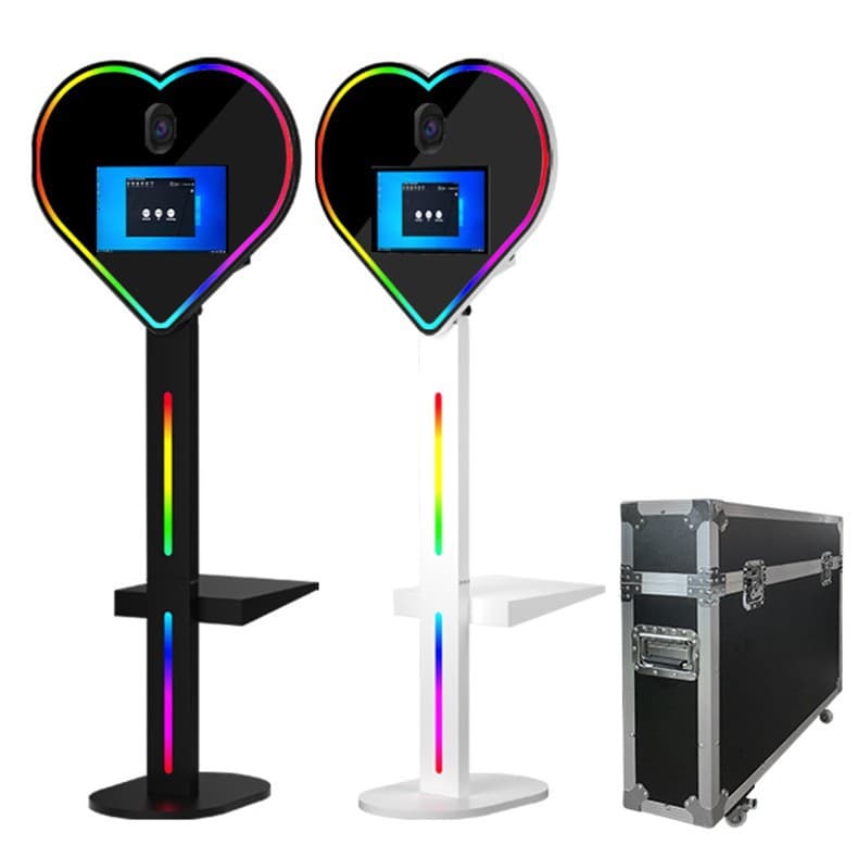 Source factory heart-shaped 15.6-inch camera DSLR photobooth photo booth photo heart-shaped design smart