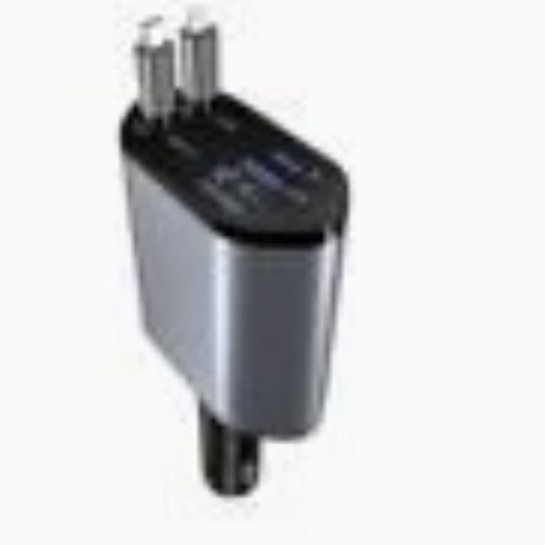 Star Light Q9B Car A1 Charger Cable Super Fast Charging Head Cigarette Lighter Socket Converter Adapter