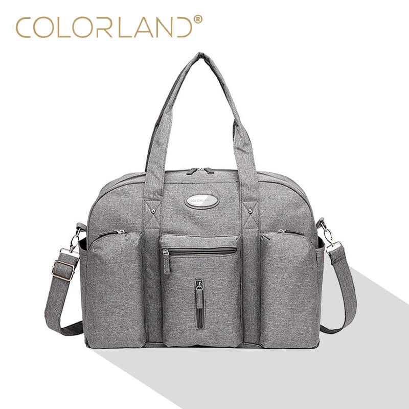 COLORLAND Brand Fashion Shoulder Bag/Crossbody Bag, Multifunctional Large Capacity Stylish Dad Travel Bag