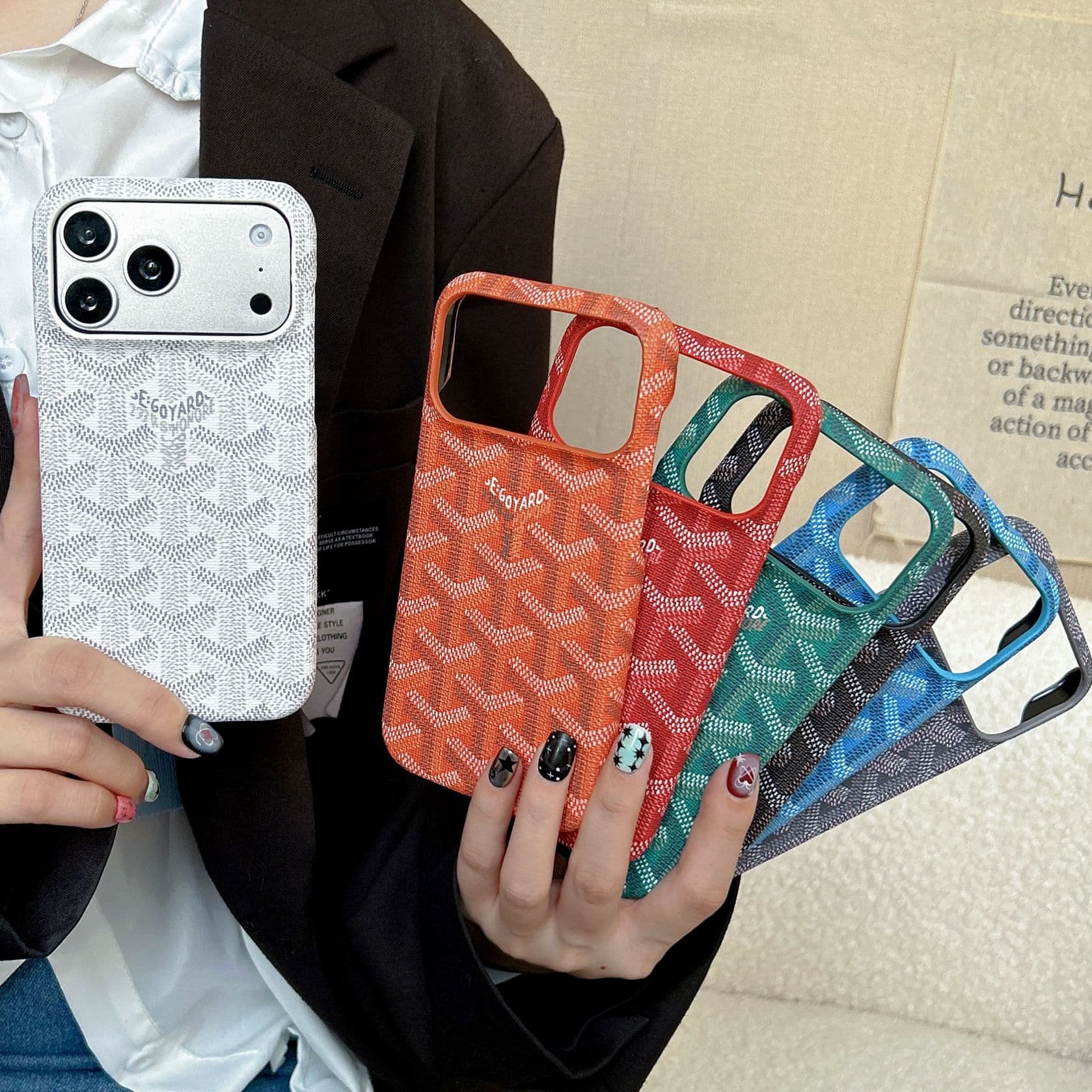 Trendy half-wrap oiled edge case for Apple iPhone 17 Pro Max, cross-border trade wholesale for iPhone 16, 13, couples