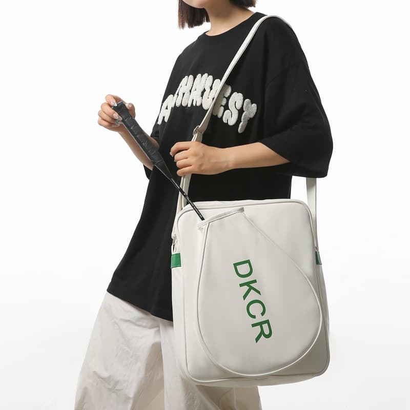 Sports shoulder tennis bag badminton bag men's and women's racket cross-body bag student fashion shoulder cross-body bag tote bag