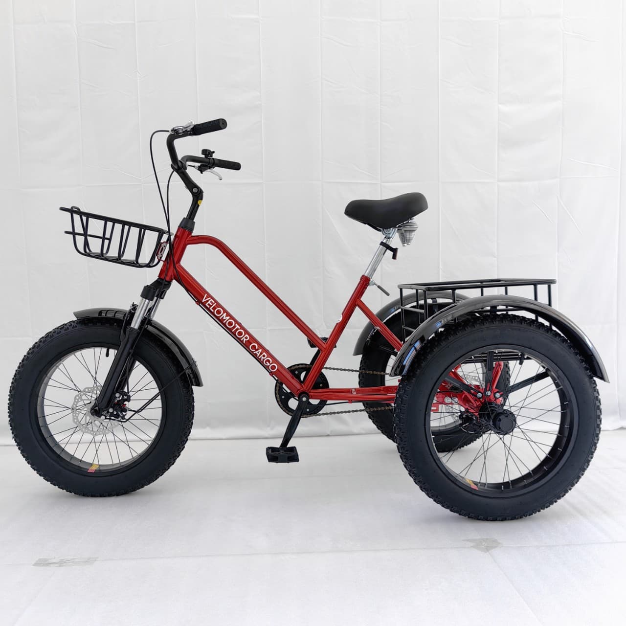20-inch Snow Mountain Bike Fat Tire Tricycle Pedal Snow Human-Powered Tricycle