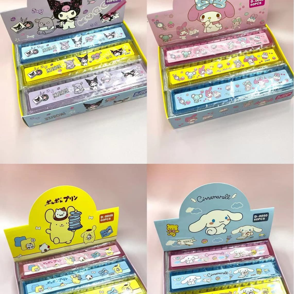 Cartoon Ruler for Primary and Secondary School Students, 15cm Creative Long Ruler, Cute Learning Supplies for Kids, Wholesale