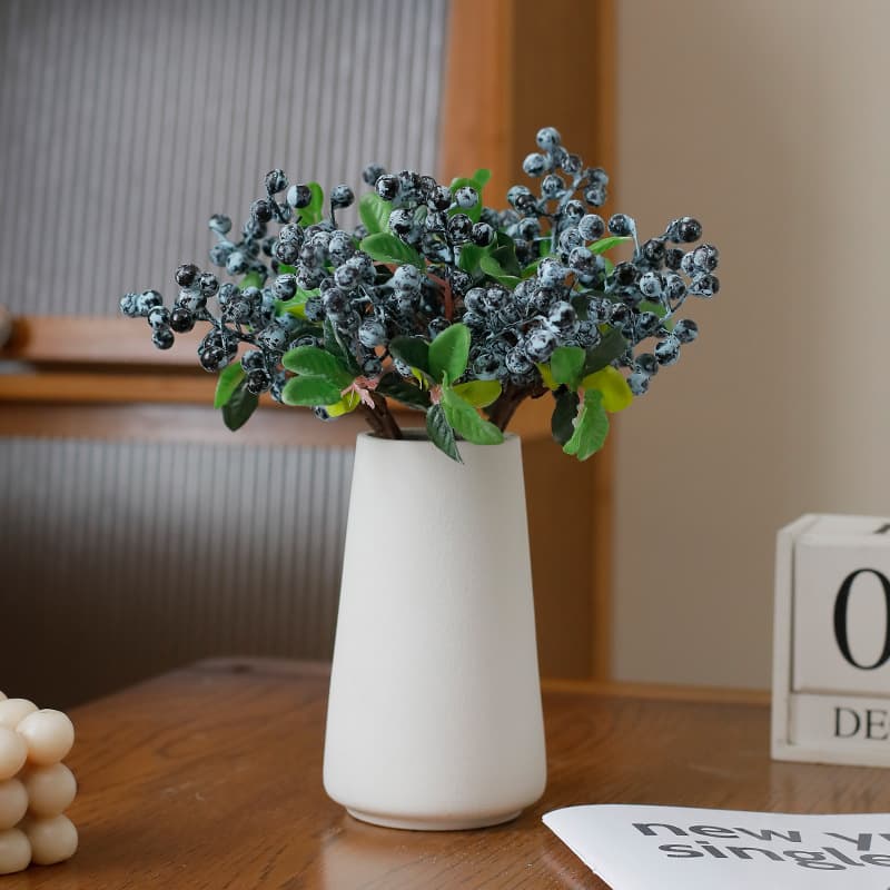 Artificial Small Berry Fruit Simulation Decorative Foam Fruit for Home Decor, Cross-Border Floral Arrangement Small Berry Fake Flowers