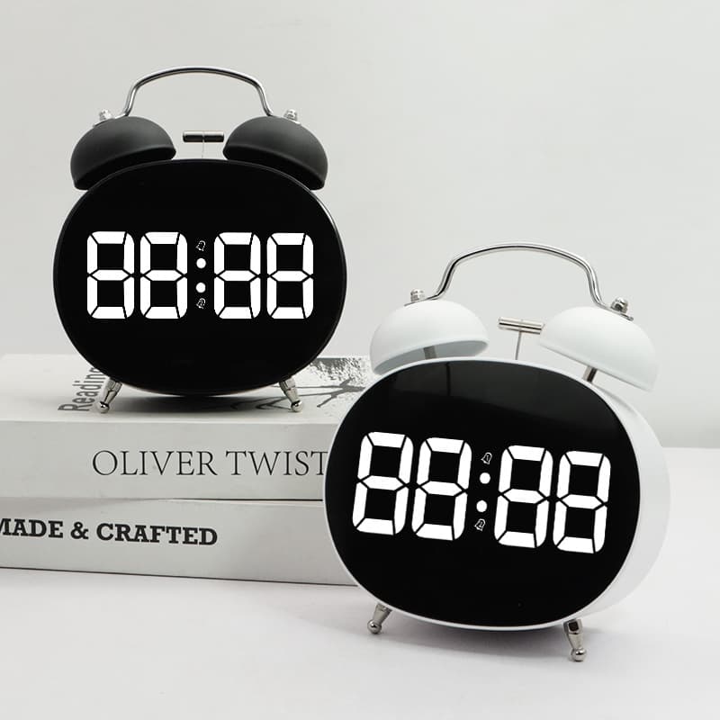 2025 New Alarm Clock with Extra Loud Mechanical Bell, Simple and Practical, Ideal for Waking Students