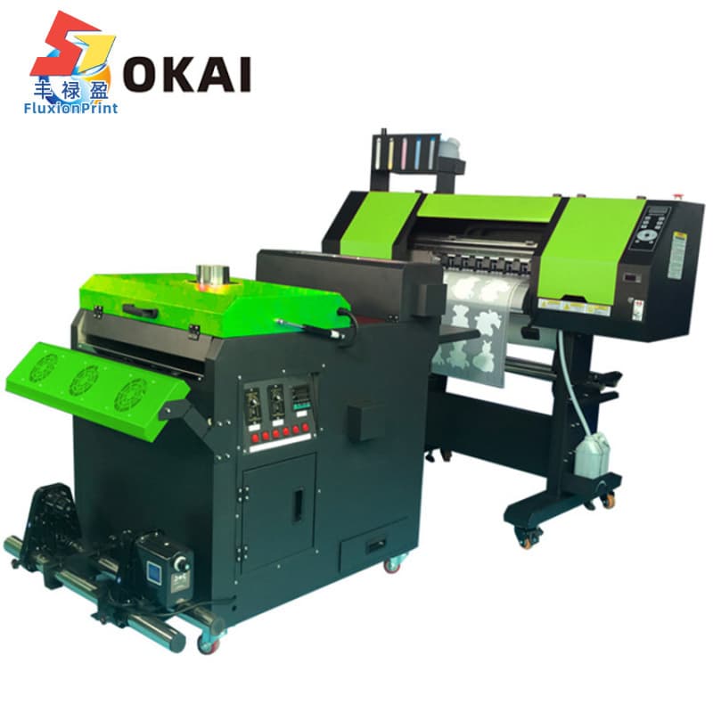 In Stock Guangzhou Style Dual-Head White Ink Heat Transfer Printer, No Engraving or Waste Removal Required Digital Transfer Machine