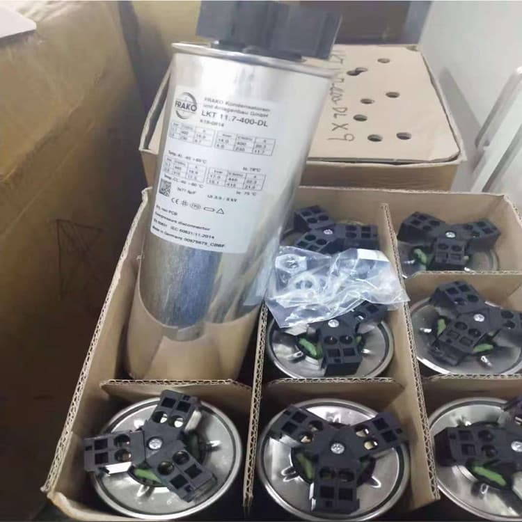 Original Box New LKT 11.7-400-DL 3*77.6UF 400V FRAKO Three-Phase AC Filter Capacitor