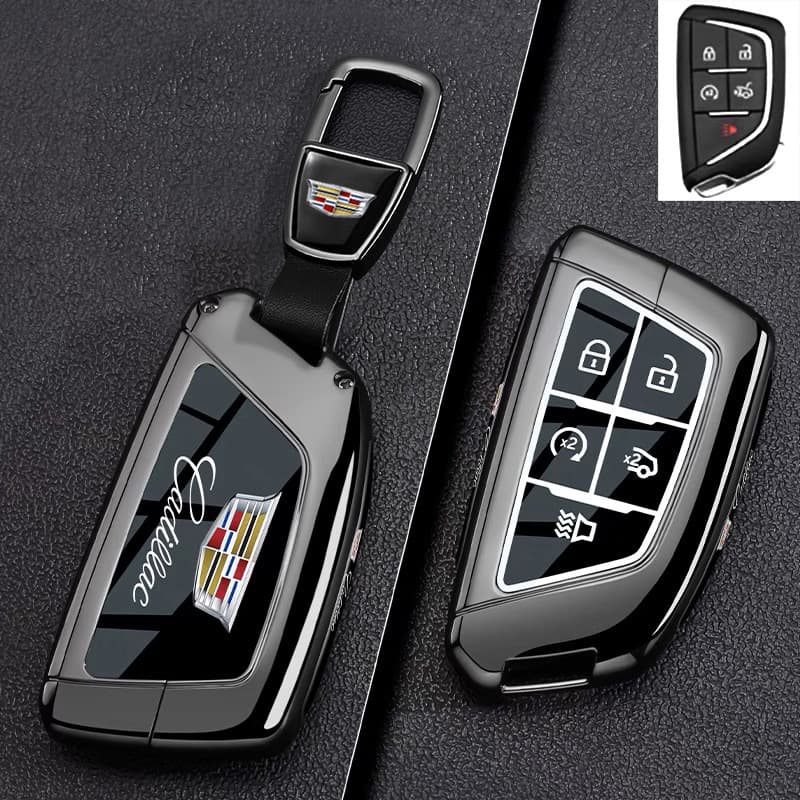 Compatible with Cadillac CT5 Key Case CT4/CT6 Clip IQ Lyriq GT4 Car XT4 Optiq XT5 Shell X