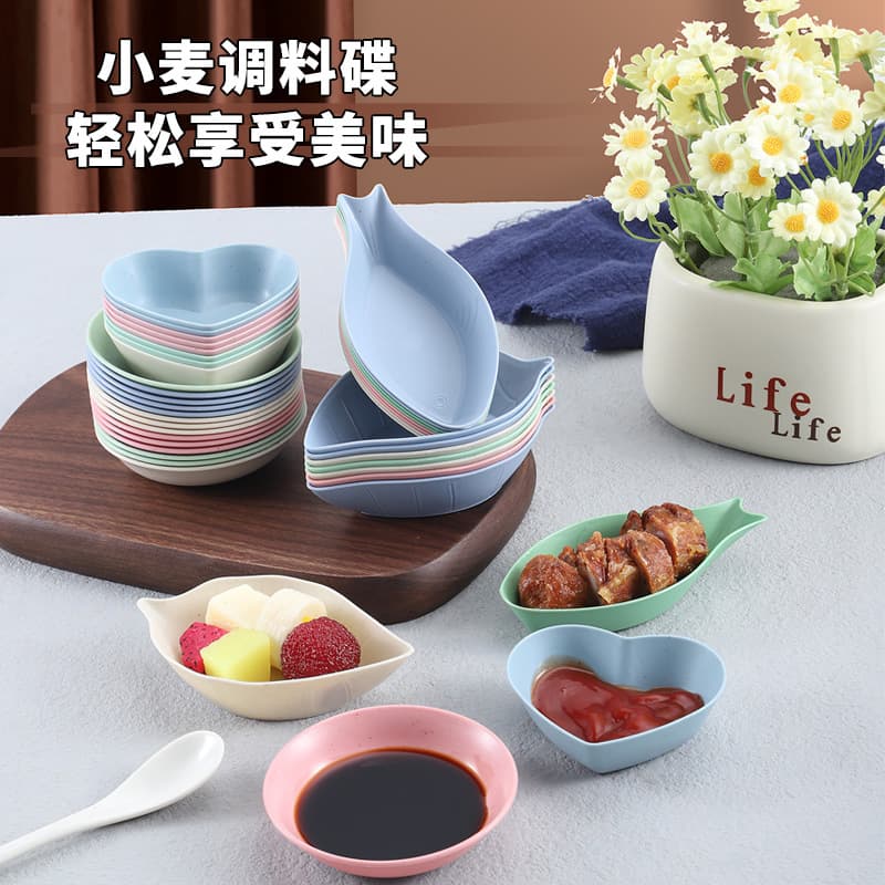 Japanese Style Sauce Dish Soy Vinegar Condiment Dish for Home, Hotel, Restaurant Use, Wholesale for Dim Sum, Seasoning, Side Dishes, Peanuts