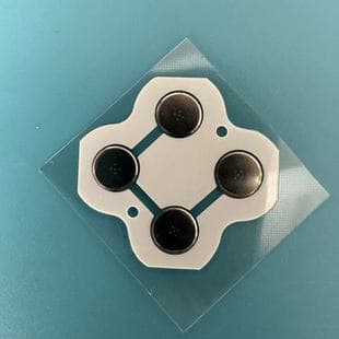 Compatible NS Conductive Sticker Switch Metal Sheet Sticker, NS ABXY Button Sticker, Joy-Con Controller Film