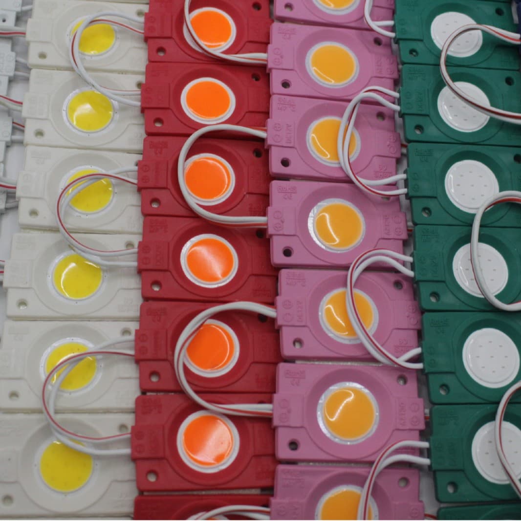 Round COB Injection Molded Module Full Network Price Comparison Voltage Optional 12/24V
