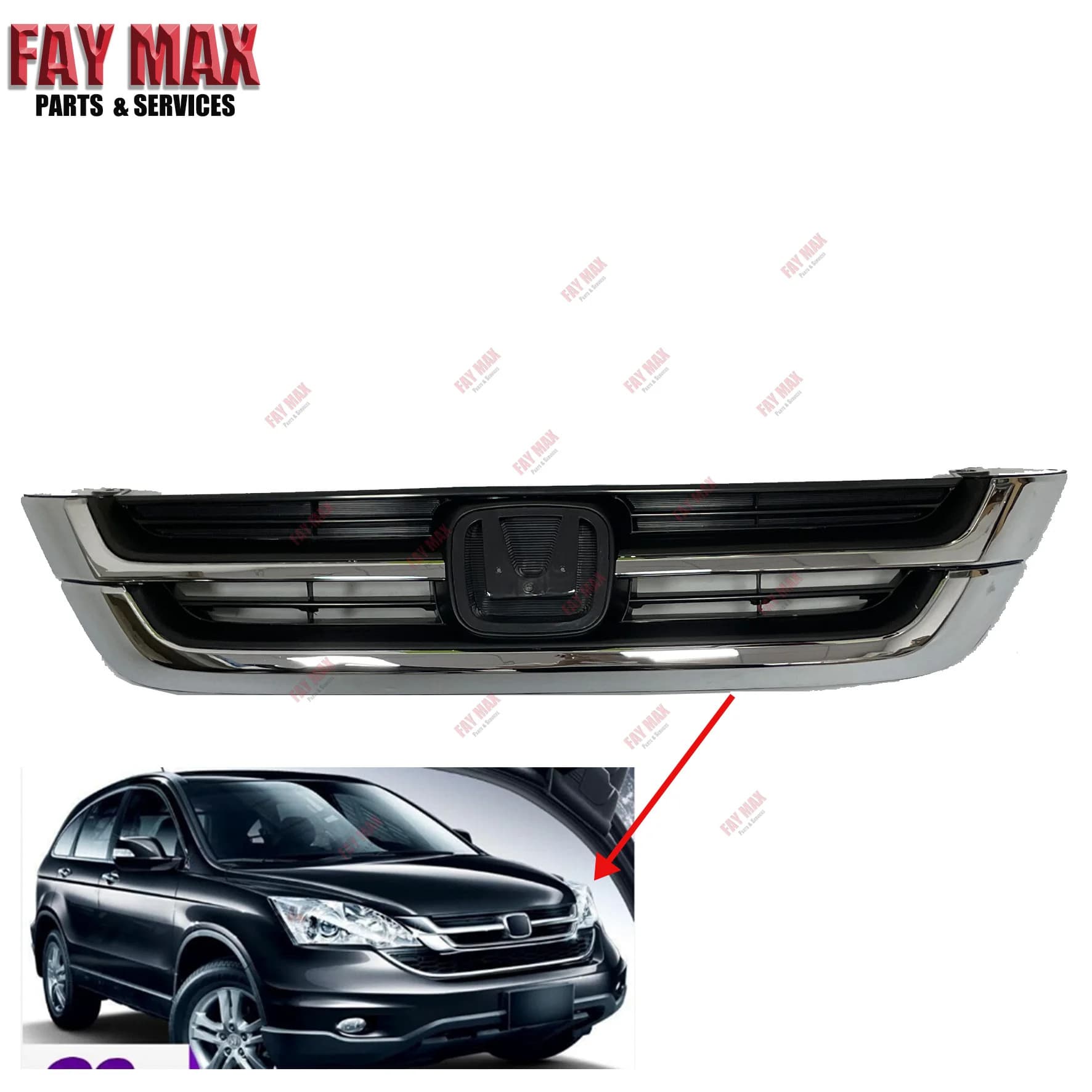 Suitable for Honda CRV air intake grille assembly OE 71121-SWN-H11 2010+