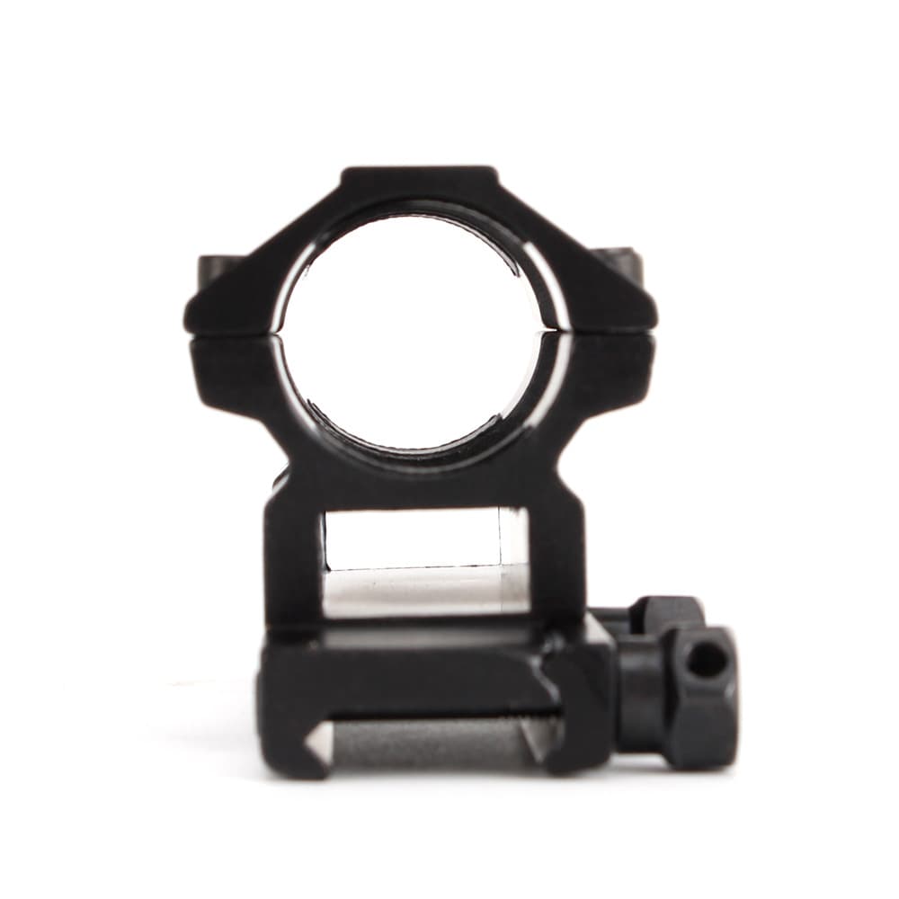 25.4mm One-Piece Mount Scope Mount Integrated Flashlight Clamp Scope Tube Clamp Slot 21