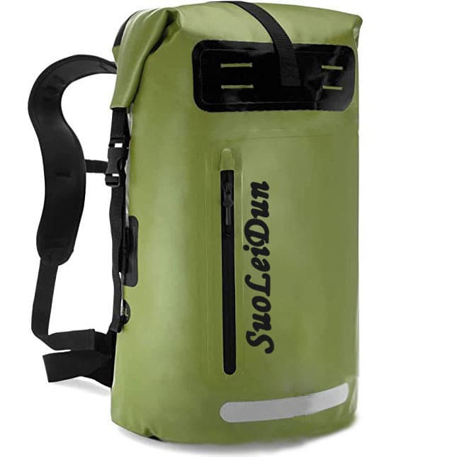Waterproof Outdoor Sports Backpack Large Capacity Cycling Camping Mountaineering Travel Luggage Bag Street Trend Unisex PVC