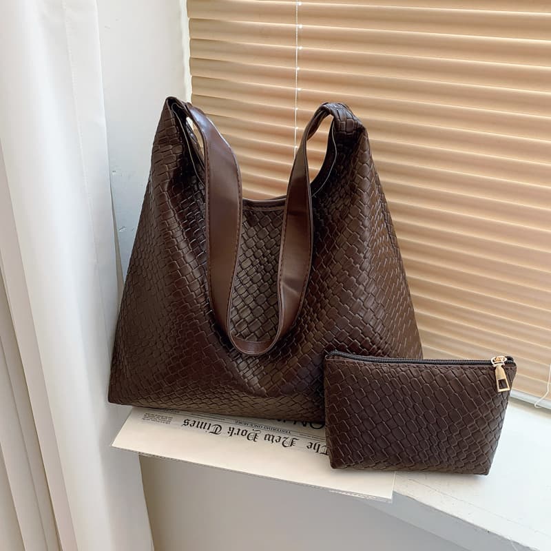 Casual Retro Large Capacity Bag for Women 2025 New Trendy Popular Versatile Stylish Shoulder Bag Super Hot Bucket Bag
