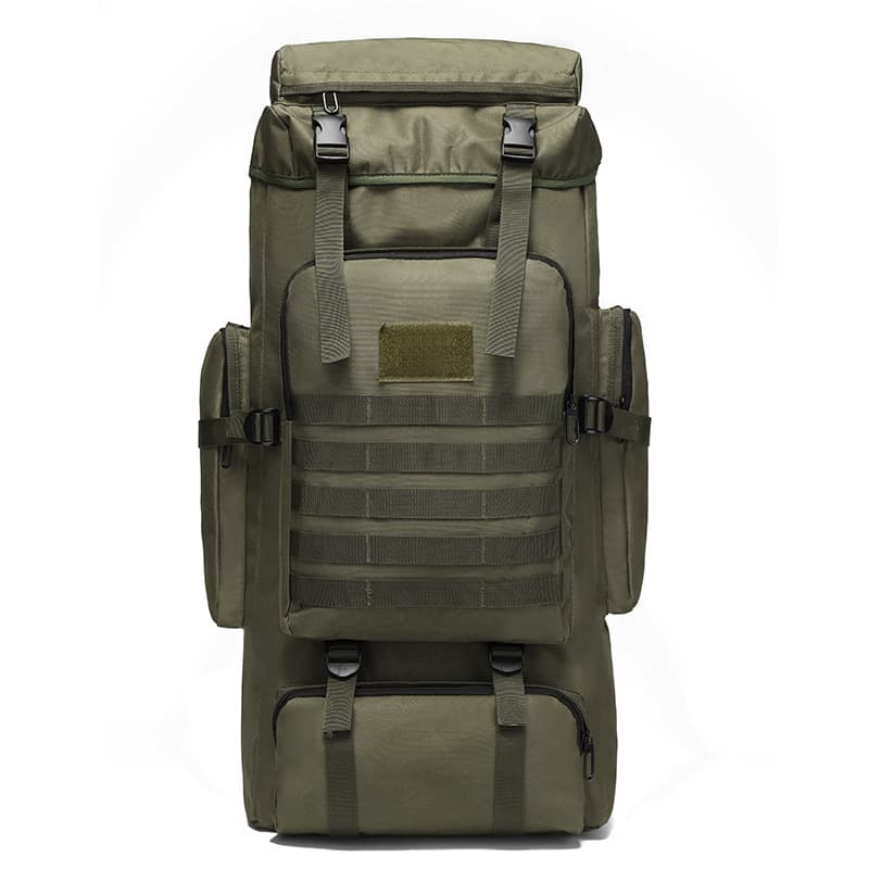 80L large capacity waterproof and wear-resistant mountaineering bag casual tactical backpack outdoor sports hiking backpack