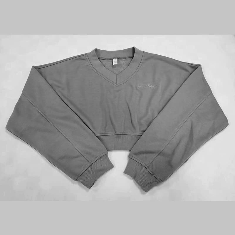 Custom Garment Embroidery Logo Processing Clothing Embroidery Lettering Apparel Cut Piece Embroidery Logo Computerized Embroidery Processing