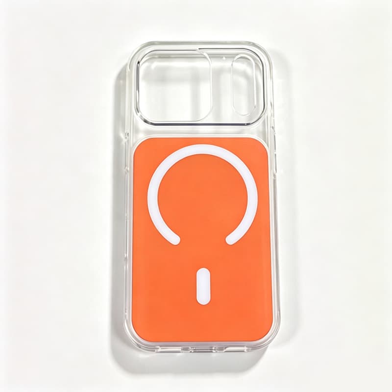 New iPhone 17 Pro Simple Premium Magnetic Non-Yellowing Anti-Fouling Soft Edge Drop-Proof Full Coverage Phone Case