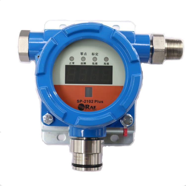 RAE Systems Toxic and Harmful Gas Concentration Leak Alarm Fixed Hydrogen Sulfide H2S Gas Detector SP-21