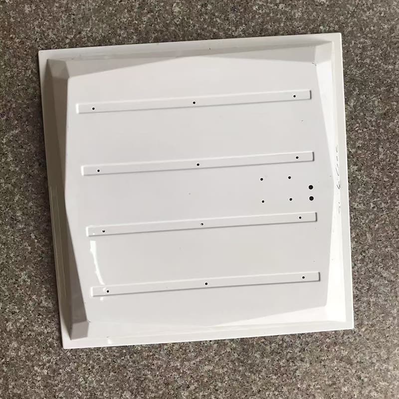LED Educational Lighting Cover Classroom Grid Light Panel Fire-Resistant Low-Temperature PC Vacuum-Formed Cover UV Sterilization Lamp