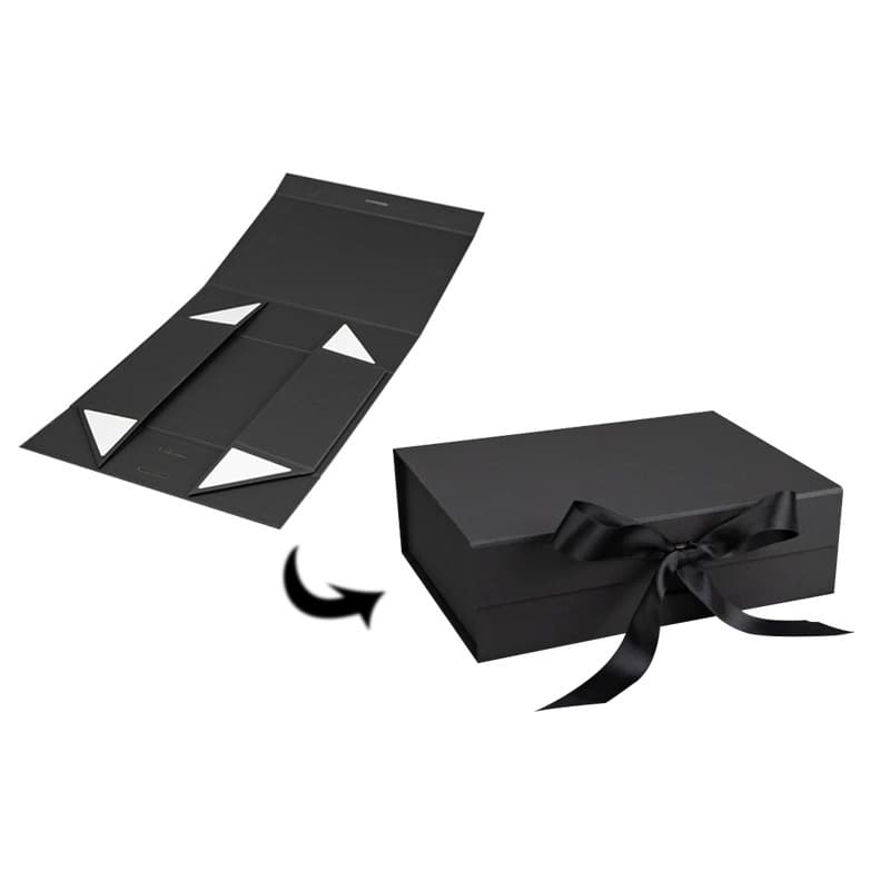 Custom gift box flip lid folding box custom book-shaped box custom Wig box
