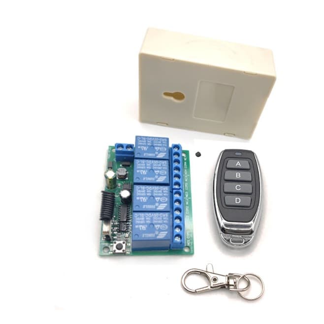DC6-30V Wireless Control Switch 433M Relay Switch On/Off Remote Control Switch