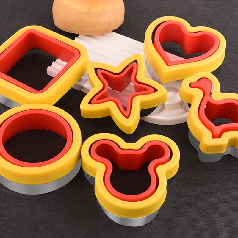 Sandwich Bread Mold Cutting Sandwich Toast Mold Edge Sealing DIY Home Baking Bread Mold Set