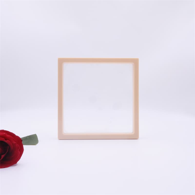 14*14*2cm Transparent PE Film Display Box Floating Packaging Box for Jewelry, Rings, Small Items, Bracelet Box