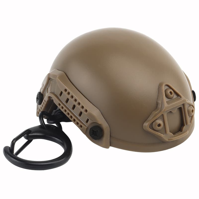 FAST Helmet Model Beer Bottle Opener Tactical Military Keychain Backpack Pendant Mini