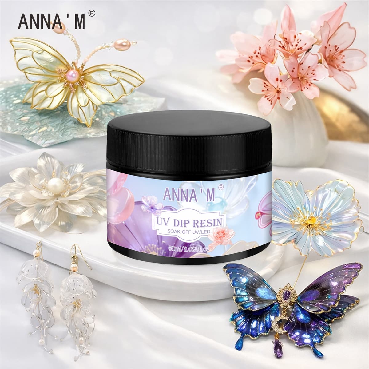 Nail polish glue flower glue nail salon home basic glue gel nail polish immersion LED
