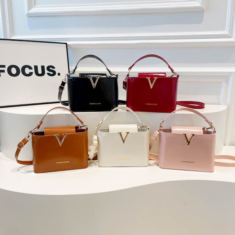 Cross-Border Portable Small Square Bag for Women 2025 New Style Fashionable Shoulder Bag Simple and Versatile Crossbody Bag for Women