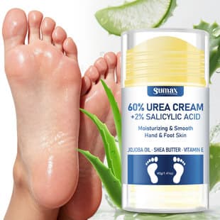 SUMAX Export Exclusive English Packaging 40g Transparent Twist 60% Urea + 2% Salicylic Acid Hand and Foot Stick