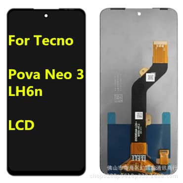Compatible with Tecno Pova Neo3 Screen Assembly Lh6N LCD LH6 Display Infinix LCD