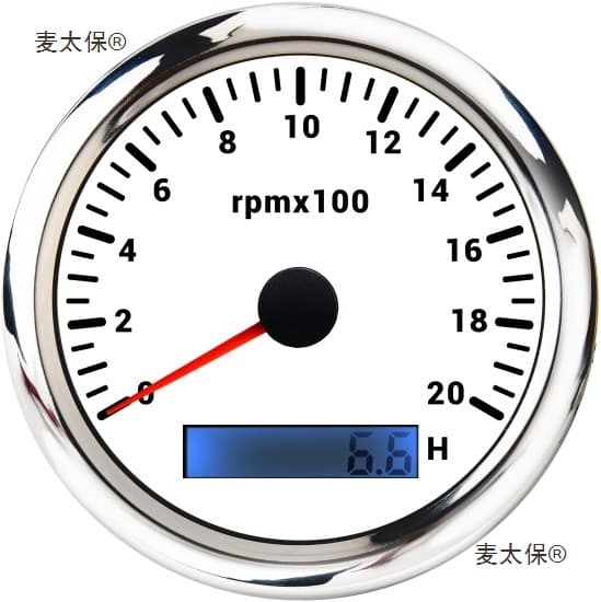 Universal modification 2000rpm strobe tachometer, speed line tester, speed measurement tachometer with cable, Metabo.