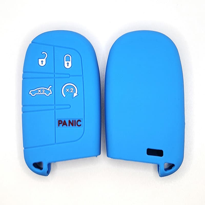 Compatible with Jeep Key Case for Compass, Cherokee, Renegade, Grand Cherokee, Commander Car Key Cover