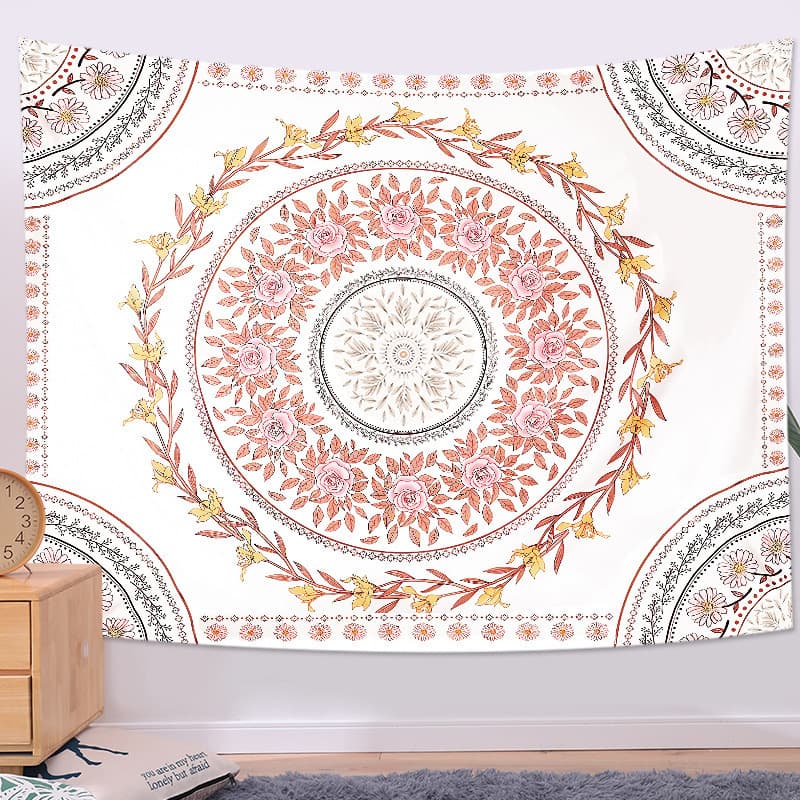 Amazon cross-border hot-selling mandala bohemian tapestry trending room decoration wall hanging factory direct living room