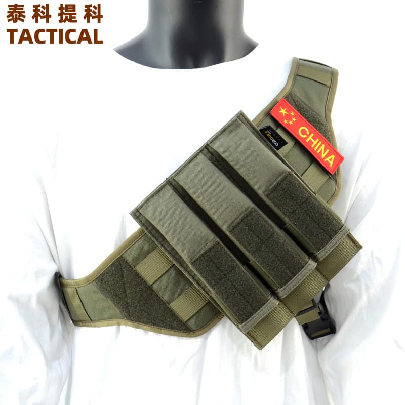 Tactical Chest Platform Universal MOLLE Pouch Unisex Outdoor Sports Casual Tactical Breathable Waterproof Lightweight Insulated Anti-theft Expandable