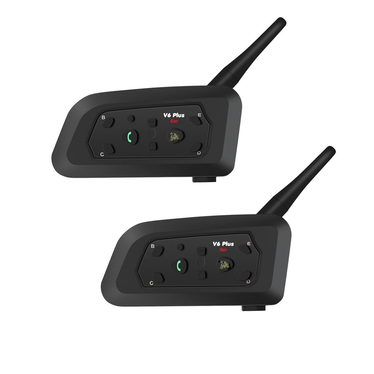 Motorcycle Helmet Bluetooth Headset V6PLUS Wireless Headset for Cycling Helmets